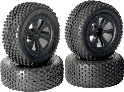 Reely RE-7577274 Reserveonderdeel Complete wielen voor en achter