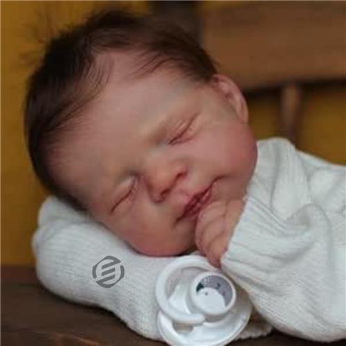 Equivera Reborn Baby Pop - Reborn - Reborn Poppen - Reborn Baby Pop Silicone - Reborn Doll - Reborn Dolls - Reborn Levensechte Pop - Reborn Doll Silicone Baby - Reborn Baby Poppen - Handgemaakt