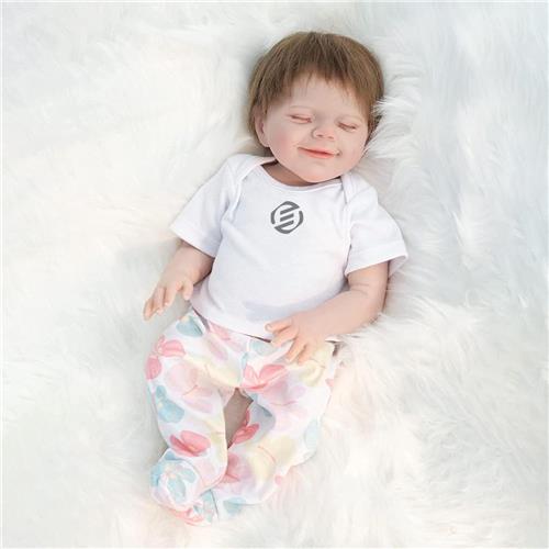 Equivera Reborn Baby Pop - Reborn - Reborn Poppen - Reborn Baby Pop Silicone - Reborn Doll - Reborn Dolls - Reborn Levensechte Pop - Reborn Doll Silicone Baby - Reborn Baby Poppen - Handgemaakt