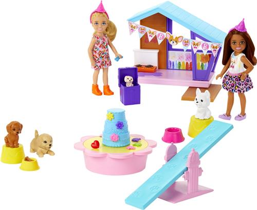 Barbie Celebration Fun Dolls and Playset