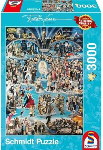 Puzzel Schmidt Spiele Iceland: Kirkjuffellsfoss (3000 Onderdelen)