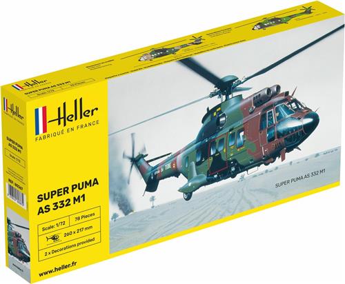 Heller - 1/72 Super Puma As 332 M2hel80367 - modelbouwsets, hobbybouwspeelgoed voor kinderen, modelverf en accessoires