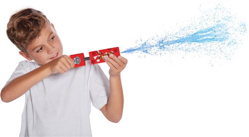 1x Paw Patrol waterpistool/waterpistolen van foam roze - Skye - 15 cm - Zomerspeelgoed/buitenspeelgoed