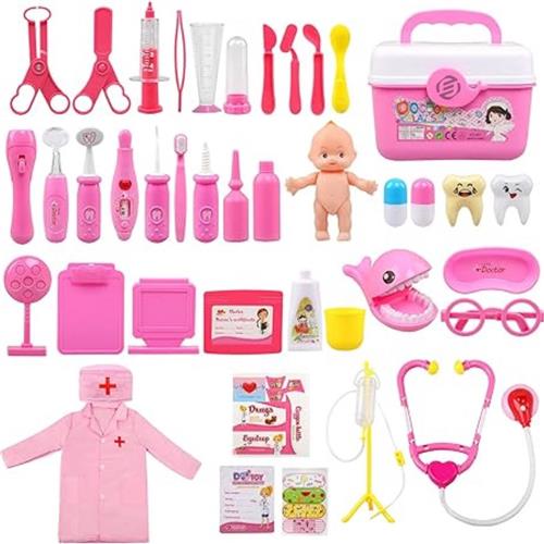 Equivera Dokterset Speelgoed - Dokterset Speelgoed - Dokter Speelgoed - Kinder Speelgoed -