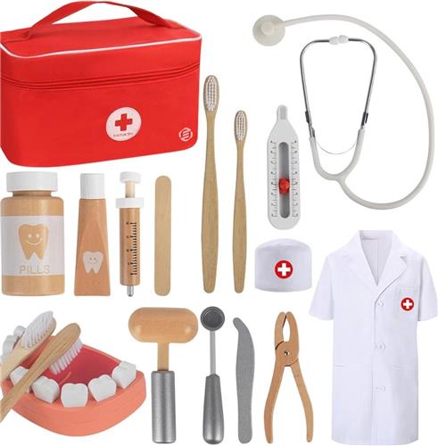 Equivera Dokterset Speelgoed - Dokterset Speelgoed - Dokter Speelgoed - Kinder Speelgoed -