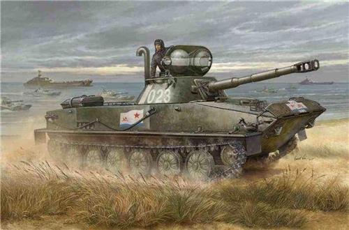 Russische PT-76B Light Tank