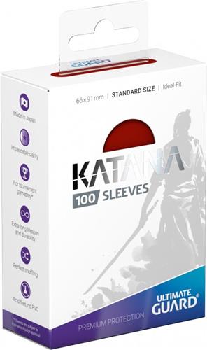 ULTIMATE GUARD Katana Sleeves Standard Size Kaarthoes 100 stuks