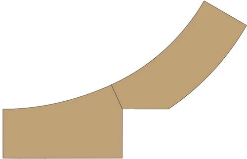 NOCH 53880 H0 Easy-Track tracé-element