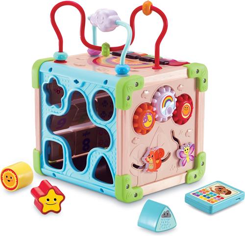 VTech Play Green CUBE NATURE INTERACTIF