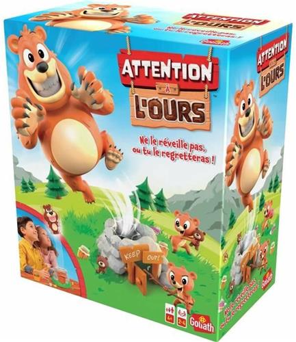 Jeu Attention a l'ours - Gezelschapsspel Berenstreken - Franse uitvoering