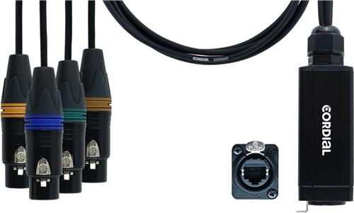 Cordial CDX 0,7 FN 3 QUAD-DMX - DMX kabels