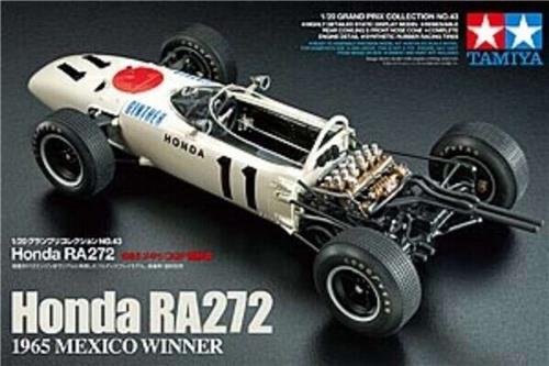 1:20 Tamiya 20043 Honda RA272 Formule 1 Car Plastic Modelbouwpakket