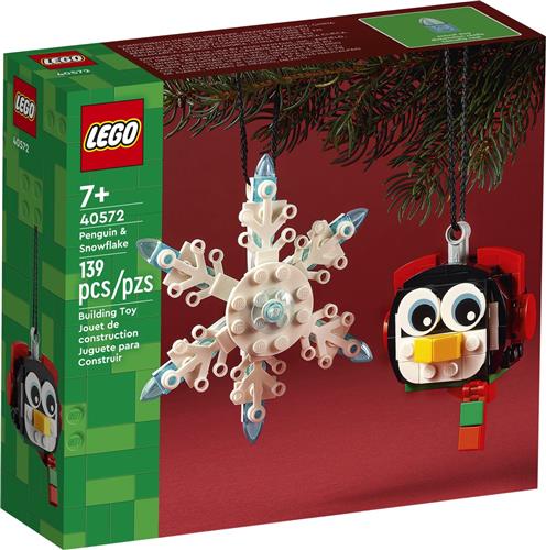LEGO Pinguïn en sneeuwvlok - 40572