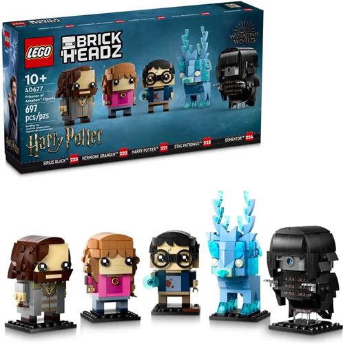 LEGO Harry Potter Brickheadz 40677 - Gevangene van Azkaban figuren