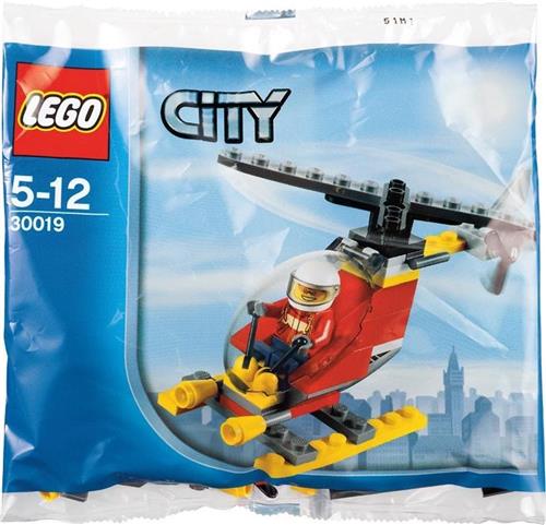 Lego City 30019 Helicopter + Piloot (Polybag)