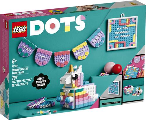 LEGO DOTS Eenhoorn creatieve gezinsset - 41962
