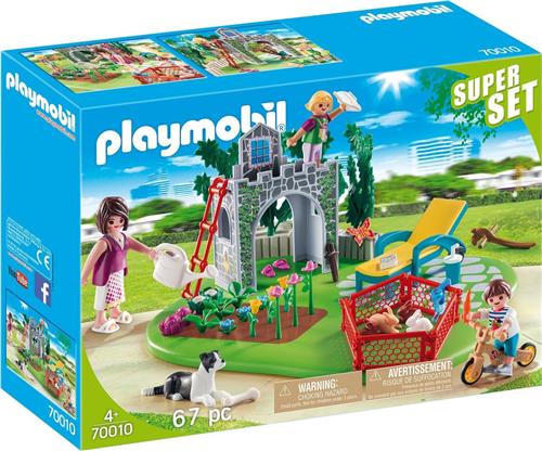 PLAYMOBIL SuperSet Familietuin - 70010