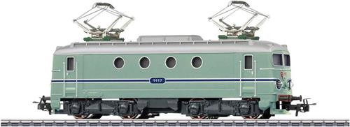 Märklin 30131 H0 elektrische locomotief serie 1100, turquoise-groen, van de NS