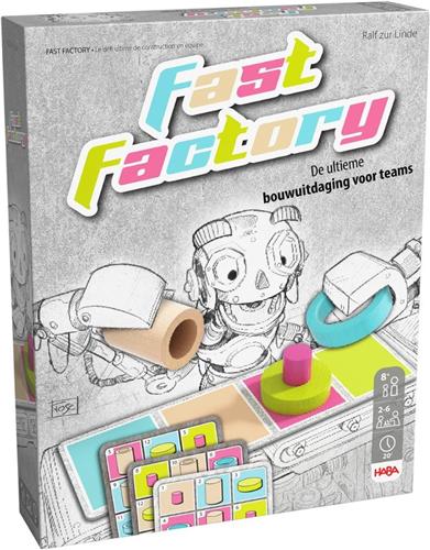 Haba !!! Spel - Fast Factory (Nederlands) = Duits 2011822001 - Frans 2011822003.