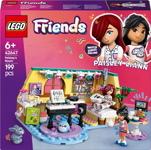 LEGO Friends Paisley's kamer Bouwpakket voor Kinderen - 42647
