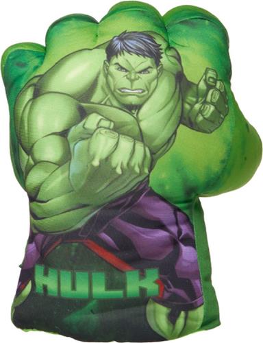 Hulk - Marvel Avengers Endgame Pluche Handschoen Knuffel XXL 60 cm {Marvel Avenger's Glove Plush Toy | Speelgoed XL grote knuffel voor kinderen jongens meisjes | Hulk, Thanos, Iron Man, Spiderman, Thor | Extra Groot}