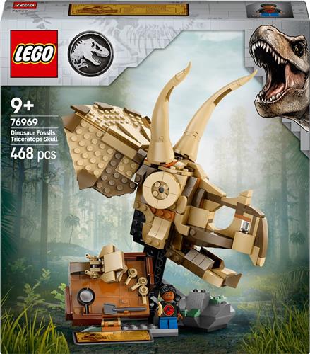 LEGO Jurassic World Dinosaurusfossielen: Triceratops schedel - 76969
