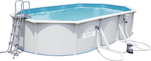 Bestway Opzetzwembad Hydrium Oval 610 X 360 X 120 Cm
