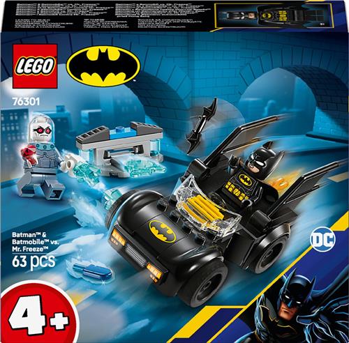 LEGO DC Batman: Batman en Batmobile vs. Mr. Freeze voertuig - 76301