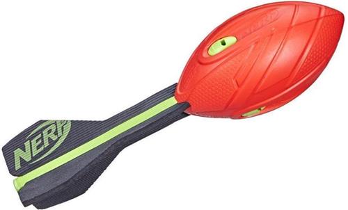 NERF Sports Vortex Aero Howler - Werpbal - Long Distance Football met handgreep en fluitend geluid - Rood
