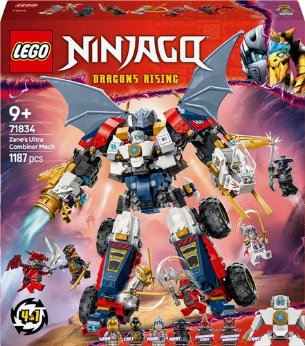 LEGO NINJAGO Zane's ultra-combomecha 4-in-1 - 71834