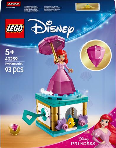 LEGO  Disney Princess Draaiende Ariël - 43259