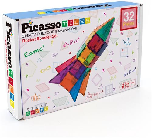 Tactic Picasso Tiles Rocket Booster Set (32).