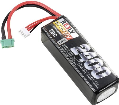 Reely LiPo accupack 11.1 V 2400 mAh Aantal cellen: 3 20 C Softcase MPX
