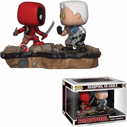 Funko Pop! Marvel Comic Moment: Deadpool - Deadpool Vs Cable #318