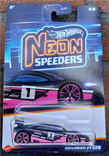 Hot Wheels HRW76 Neon Speeders Mc Laren F1 GTR