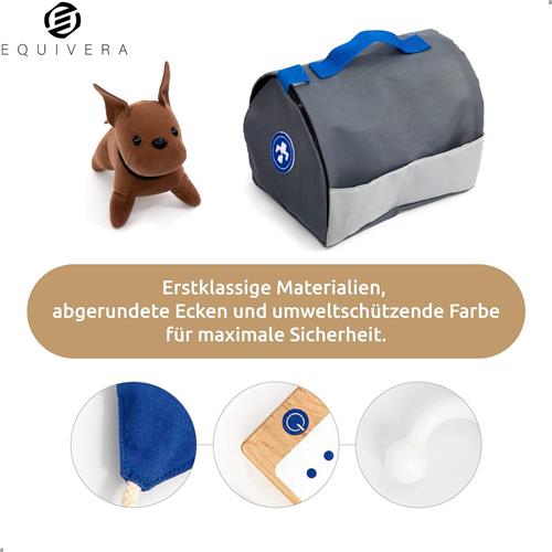 Equivera Dierenarts Speelgoed - Speelgoed - Dierenarst Set - Dierenarts Koffer - Dierenarst Speelset in Koffer