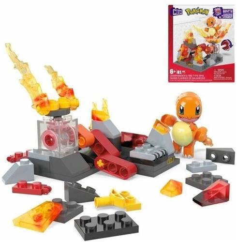 MEGA Pokémon Glumandas feurige Drehung.