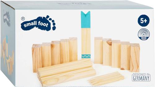 Small Foot - Houten Kub Compact Werpspel, 21dlg..