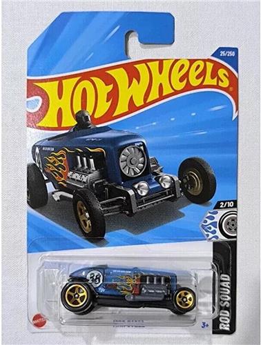 HOT WHEELS MAX STEEL BLUE 38 25/250 HW ROD SQUAD 2/10 1:64