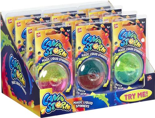 Goliath Goliath - Magic Liquid Lava Spinners Assort CDU 12.