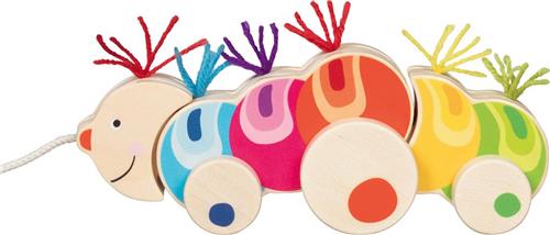 Trekdier: RUPS Papilio 25x6,5x7,5/9cm, hout, 1+