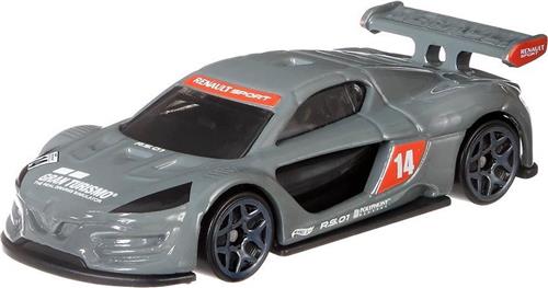 Hot Wheels Gran Turismo Renault Sport R.s. 01 Grijs 7 Cm
