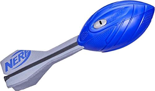 NERF Sports Vortex Aero Howler - Werpbal - Long Distance Football met handgreep en fluitend geluid - Blauw