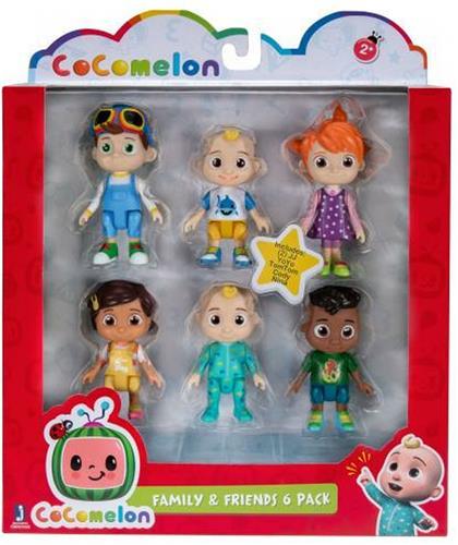 Cocomelon Family * Friends - Speelset - 6 cm van 7 cm