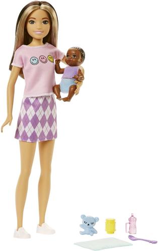 Barbie Skiper Sitter Dv Pop Roze