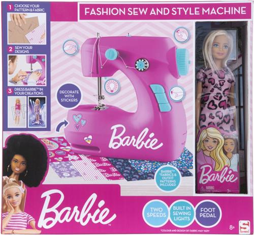 Barbie Naaimachine Met Pop