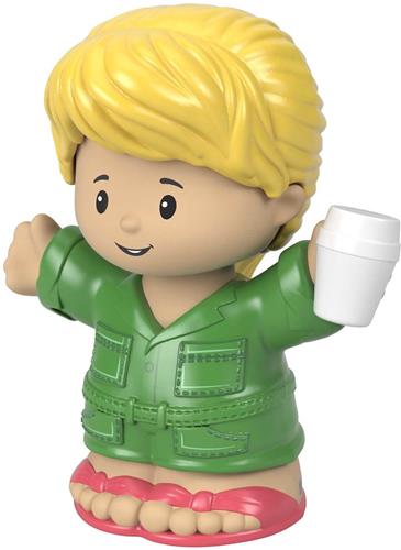 Fisher-Price Little People Woman with Coffee Cup