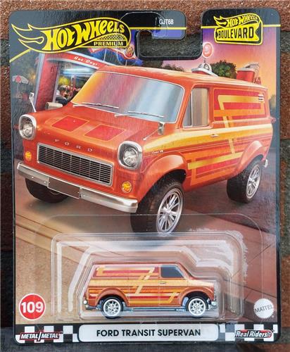 Hot Wheels Boulevard HRT76 Ford Transit Supervan speelgoedvoertuig