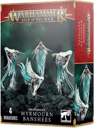 Warhammer Age of Sigmar Nighthaunt Easy to Build Myrmourn Banshees