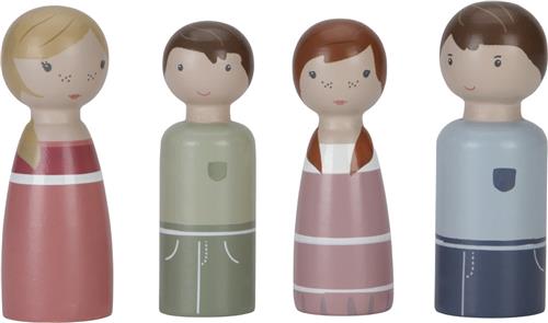 Little Dutch - Aanvulset Poppenhuis - Familie Rosa FSC